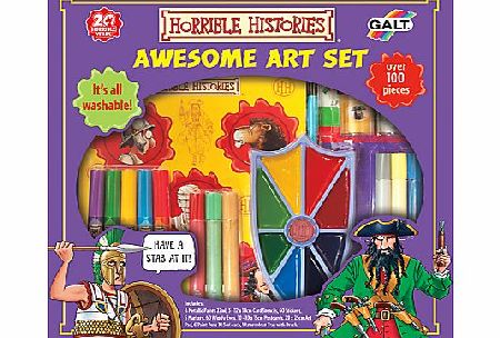 Horrible Histories Awesome Art Set