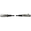 Balanced XLR Male to Balanced XLR Female, 3 ft.