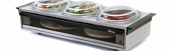 Hostess H0392SV Brushed Silver Side Server