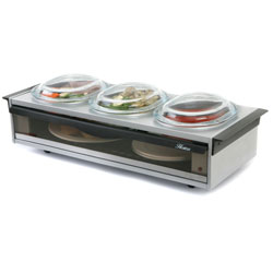 Hostess Heated Side Server - Silver HO392SV