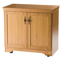 hostess Real Wood Heated Trolley - Cherry HL6244CH