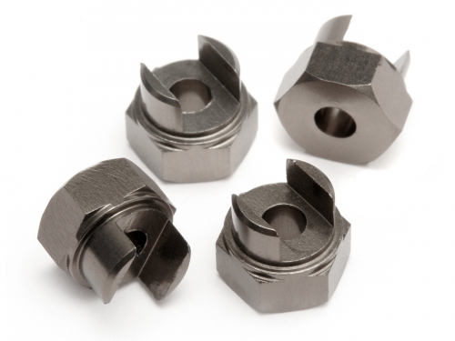 Hot Bodies Alloy Hex Hub Gunmetal Minizilla