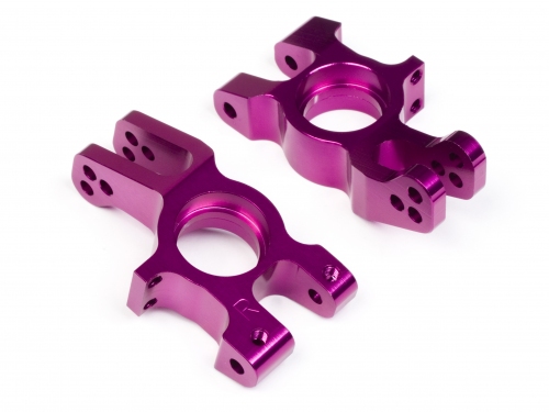 Hot Bodies Aluminum Rear Hub (Purple) Lightning 2 Pro Evo