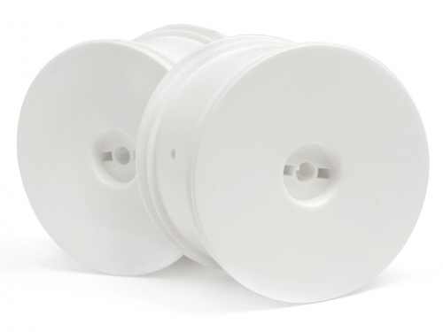 Hot Bodies Rear Buggy Wheel (White 2Pcs)