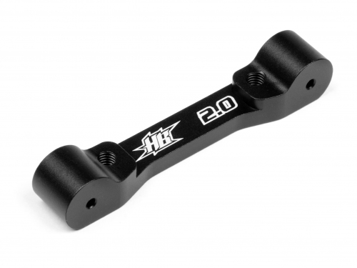 Hot Bodies Rear Suspension Block 2 Deg. Aluminum - Black