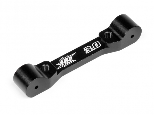 Hot Bodies Rear Suspension Block 3 Deg. Aluminum - Black
