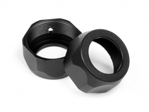 Hot Bodies Shock Cap 15x7.5mm Black (2Pcs)