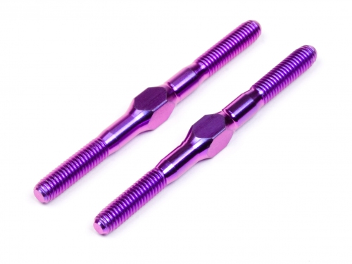 Hot Bodies Turnbuckle M3x40mm Titanium Purple