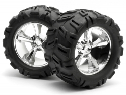 Hot Bodies UFO WHEEL/MAYHEM TYRE SAV EXTRA LARGE GLUED (PR)