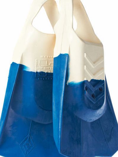 Hot Buttered Octoblades Bodyboard Fins - Blue