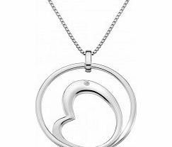 Hot Diamonds Ladies Forever Heart in a Circle