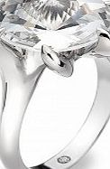 Hot Diamonds Ladies Size L Angel Crystal Ring