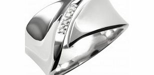 Hot Diamonds Ladies Size S Simply Sparkle Ring