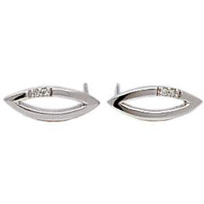 Hot Diamonds Oval Collection Earrings