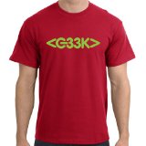 Hot Tuna Geek T-Shirt, Red, L