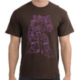 Hot Tuna Transformers Soundwave T-Shirt, Chocolate, XL