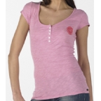 Hot Tuna Womens Hazed T-Shirt Pink