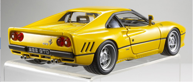 Hot Wheels Elite Ferrari 288 GTO 1984 in Yellow