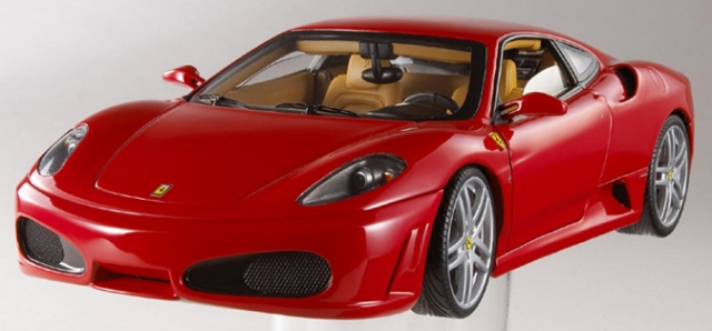 Hot Wheels Elite Ferrari F430 Coupe Red
