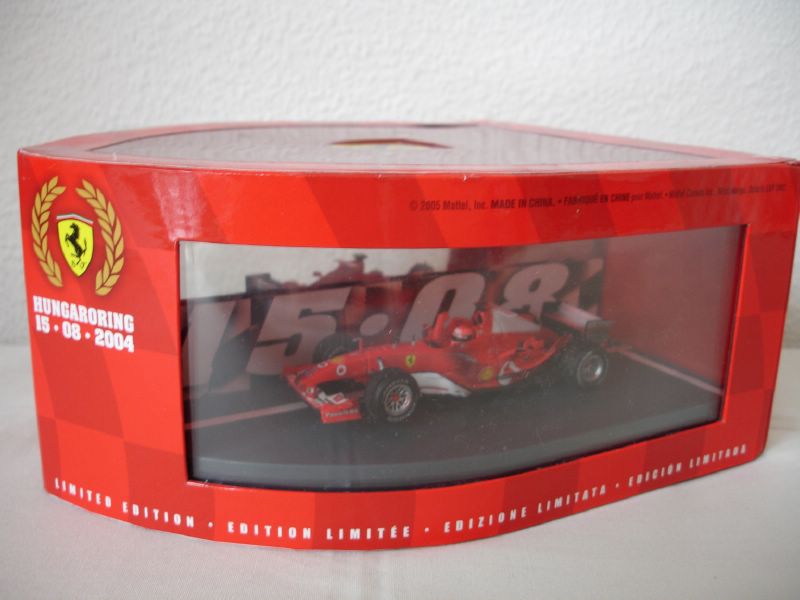 Hot Wheels Ferrari F1 2004 Schumacher/Barrichello