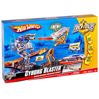 Hot Wheels Track Tracks Cyborg Blaster