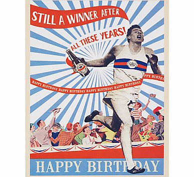 Hotchpotch Runner Birthday Card