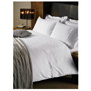 HOTEL 5* Squares Duvet Set Double, White