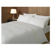 Hotel 5* Squares Duvet Set Superking, Cream