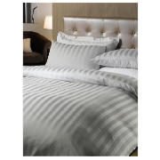 HOTEL 5* Stripe Duvet Set Double, Grey