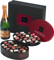 Hotel Chocolat Champagne & Christmas Chocolates Collection