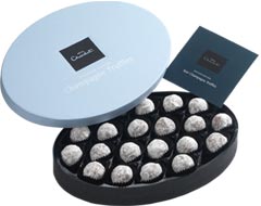 Hotel Chocolat Champagne Truffles 1 Layer