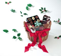 Hotel Chocolat Christmas Basket