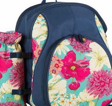 Hothouse Floral 2 Person Picnic Backpack with