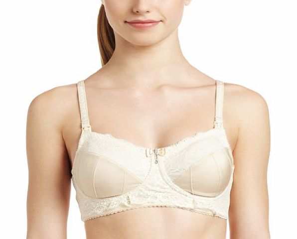 HOTmilk  Luminous Maternity and Nursing Womens Bra, Champagne, 34DD