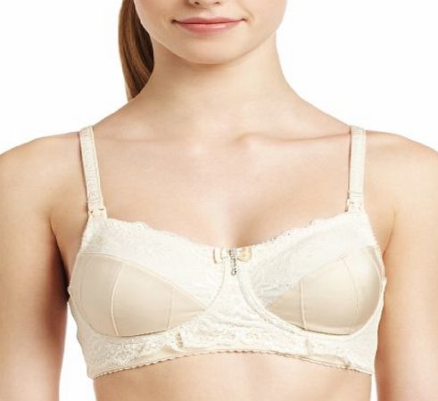 HOTmilk  Luminous Maternity and Nursing Womens Bra, Champagne, 34GG