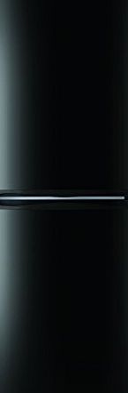 Hotpoint - Ice Diamond 55cm Fridge/Freezer Black