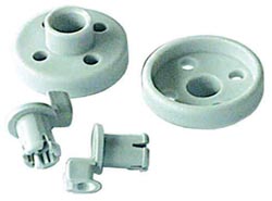 Hotpoint Basket Wheel Lower Pair (Pattern). PN#