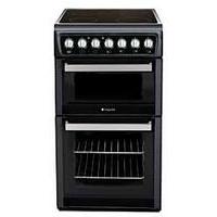 Hotpoint EW36K Black Electric Cooker