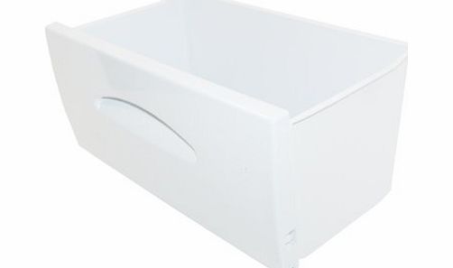 Hotpoint Indesit Fridge Freezer Freezer Drawer, 414 x 201 mm, White. Genuine Part Number C00096771