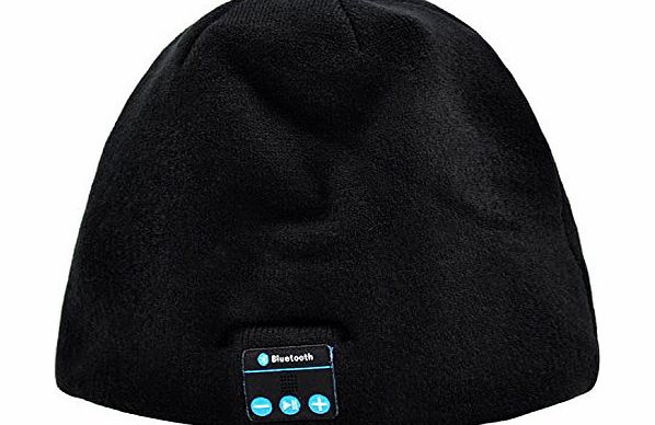 Hotportgift Wireless Gym Headphones Stereo Music Bluetooth Headset Beanie Hat Handsfree