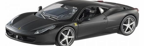 1:24 Ferrari 458 Italia Matt Die Cast Model (Black)