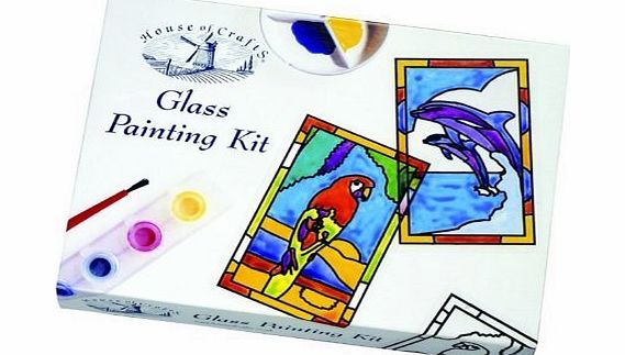 House of Crafts Start a Craft - Glass Painting Kit