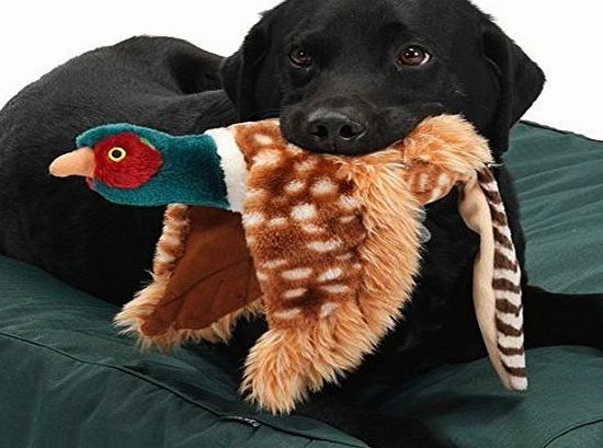 House of Paws Pheasant Dog Toy, Extra Large, Multi-Colored