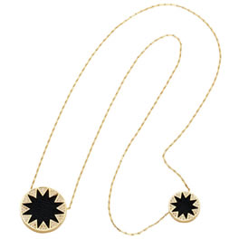 Houseofharlow House of Harlow 14kt Gold Plated Starburst