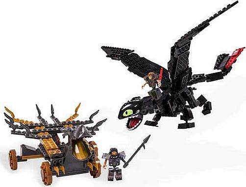 Dragons Ionix Giant Toothless Battle Set