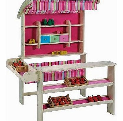 howa lovely wooden toy shop / play shop by howa 4746