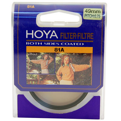 Hoya 49mm 81A Filter