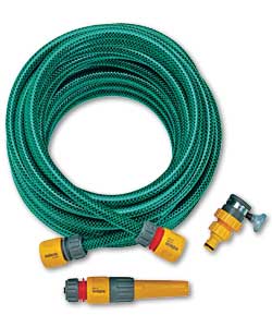 Hozelock 15m Hose and Fittings Set