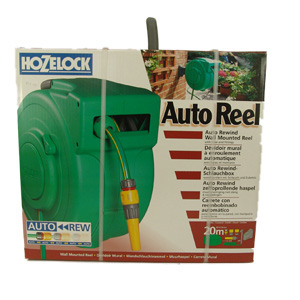 hozelock Auto Rewind Wall Mounted Hose System -