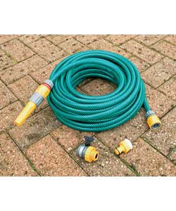 Compact Reel and Fittings with 25m Hose